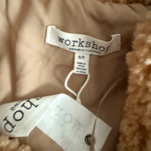 Workshop Sherpa Teddy Vest Bundle – 2 Colors – NWT – Size S - Picture 5 of 5